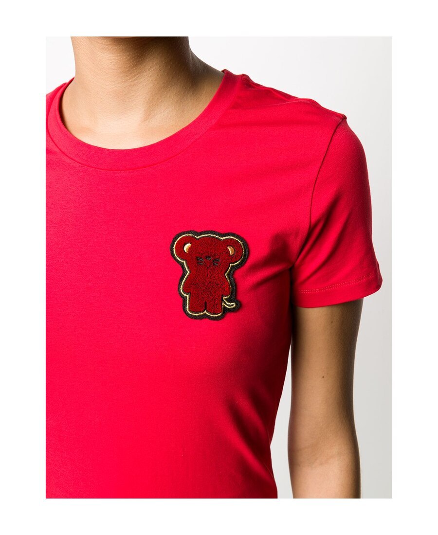 EMPORIO ARMANI TEDDY BEAR DECAL T-SHIRT