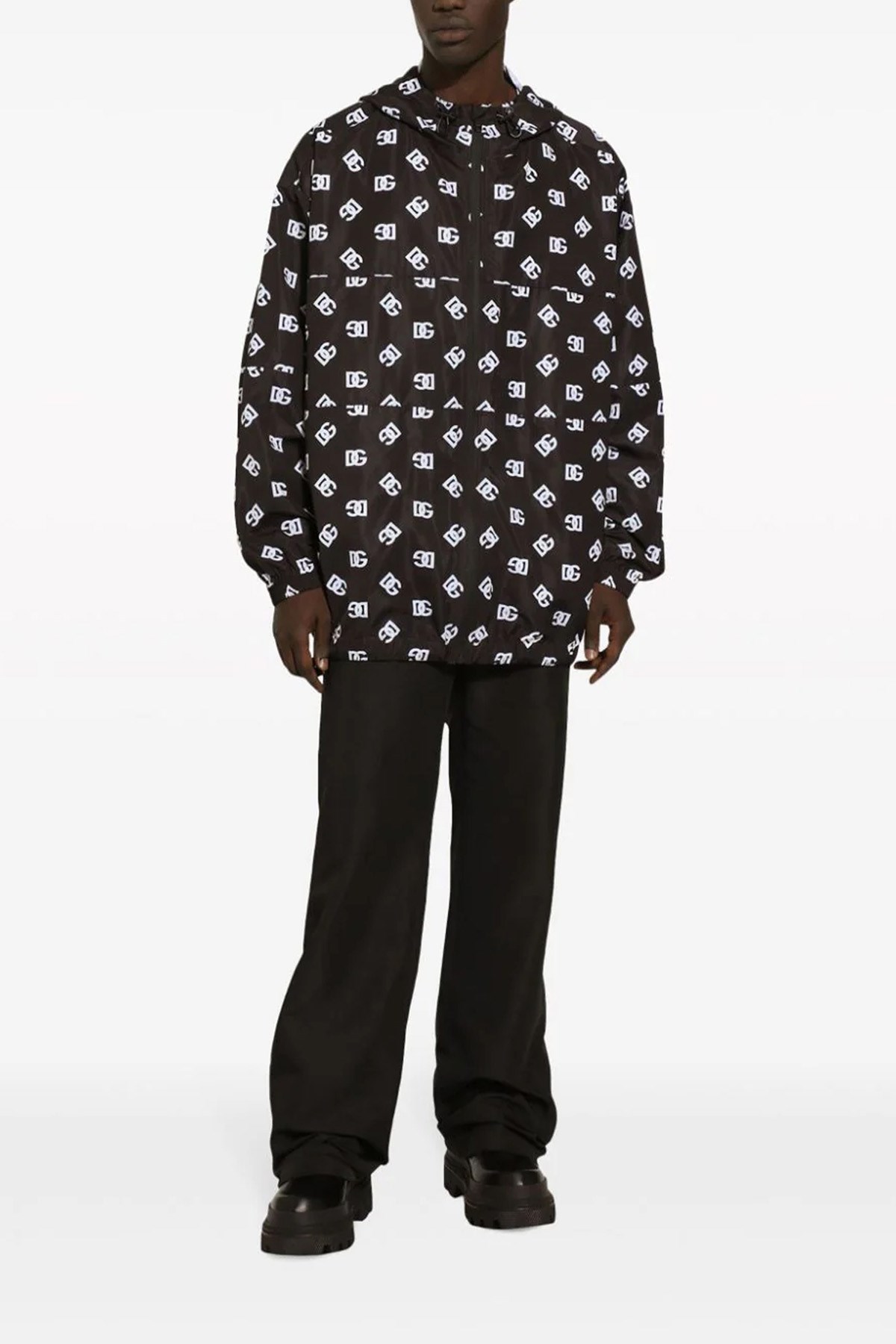 Dolce & Gabbana Logo Jacket In Black
