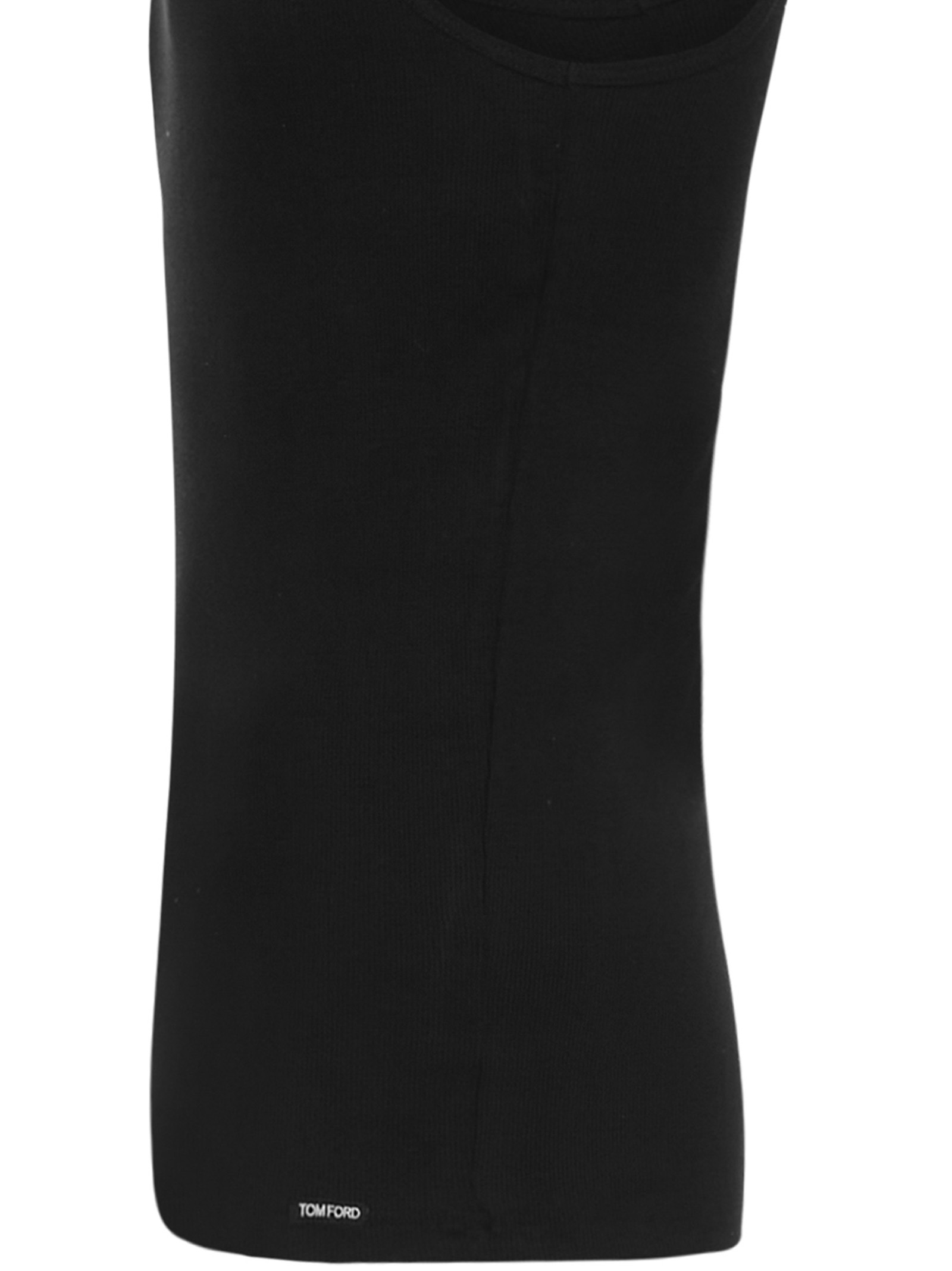 Tom Ford Cotton And Modal Tank Top In Black