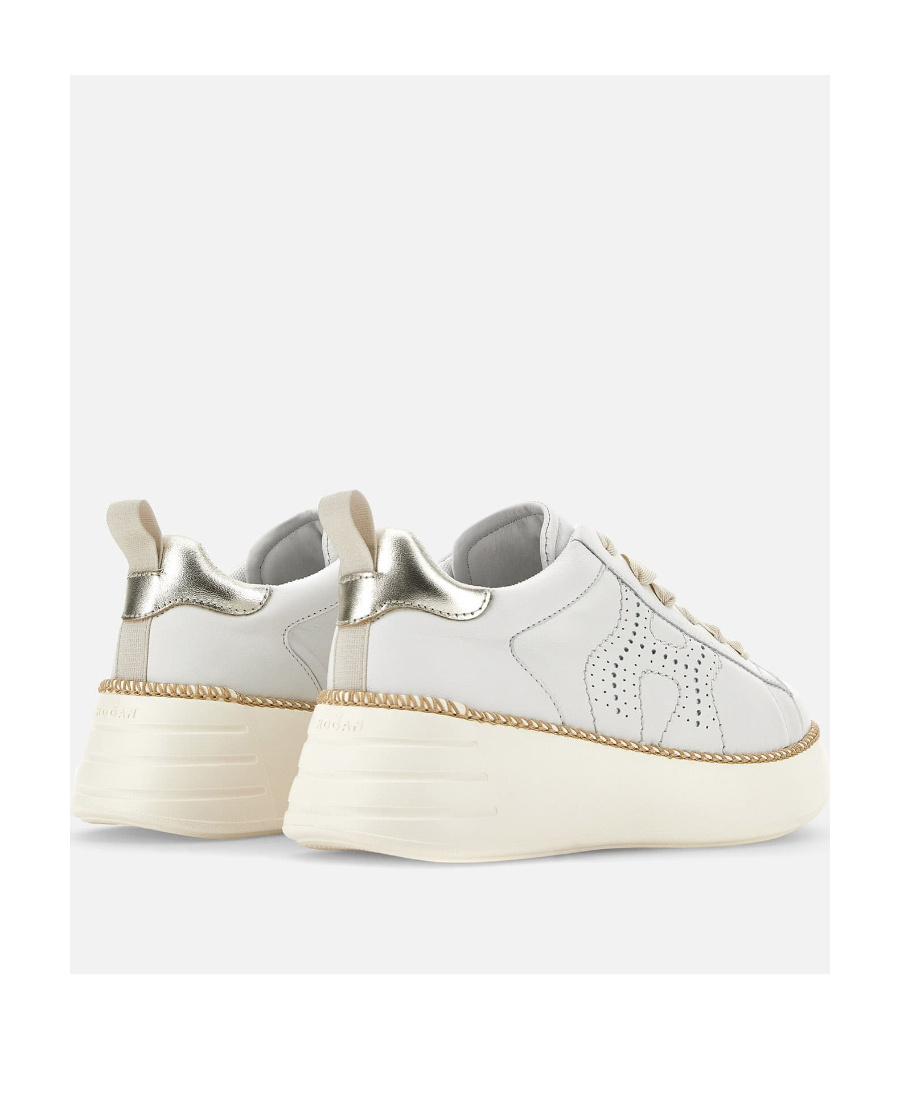 Hogan Lace-up Low-top Sneakers In White