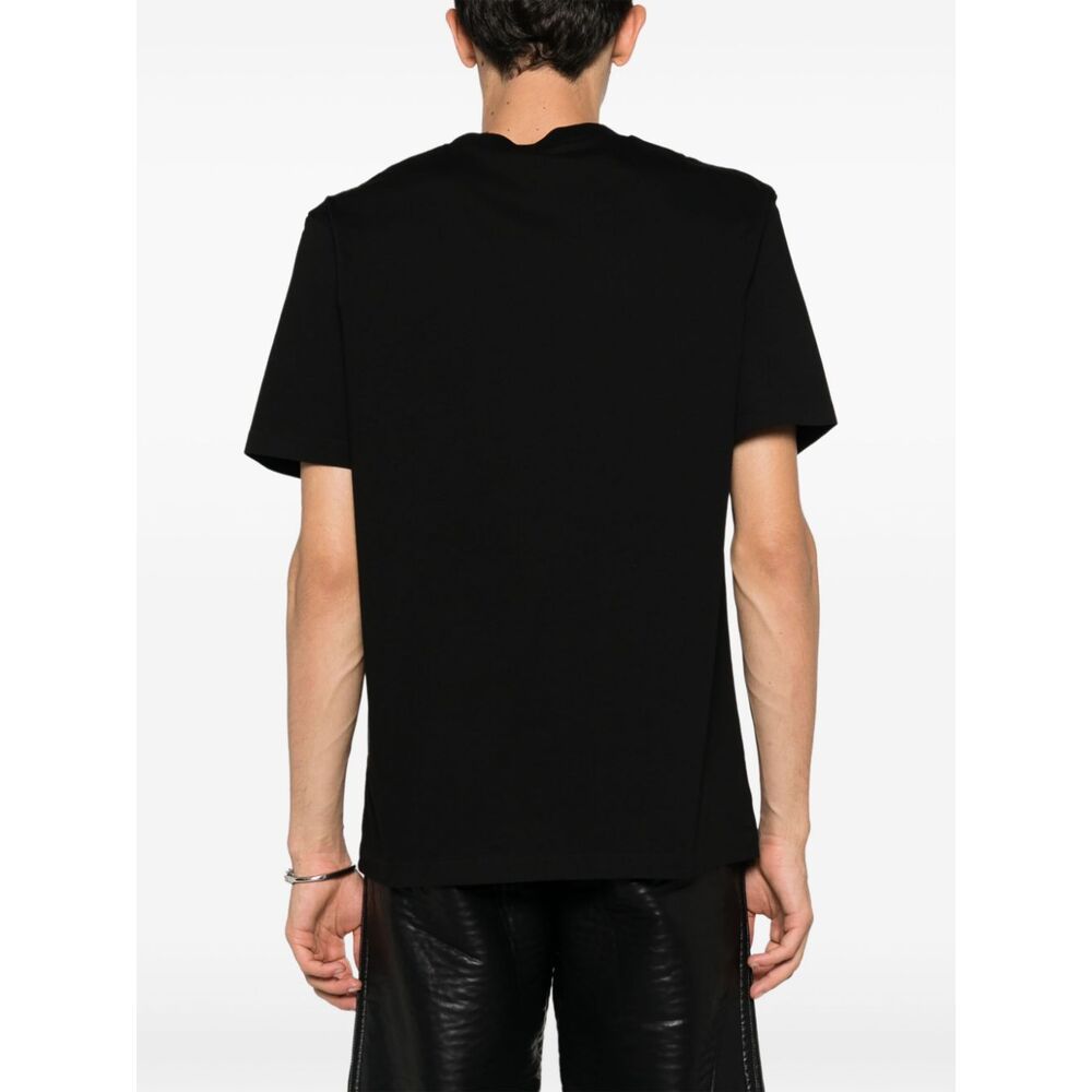 Dsquared2 Graphic-print Cotton T-shirt In Black
