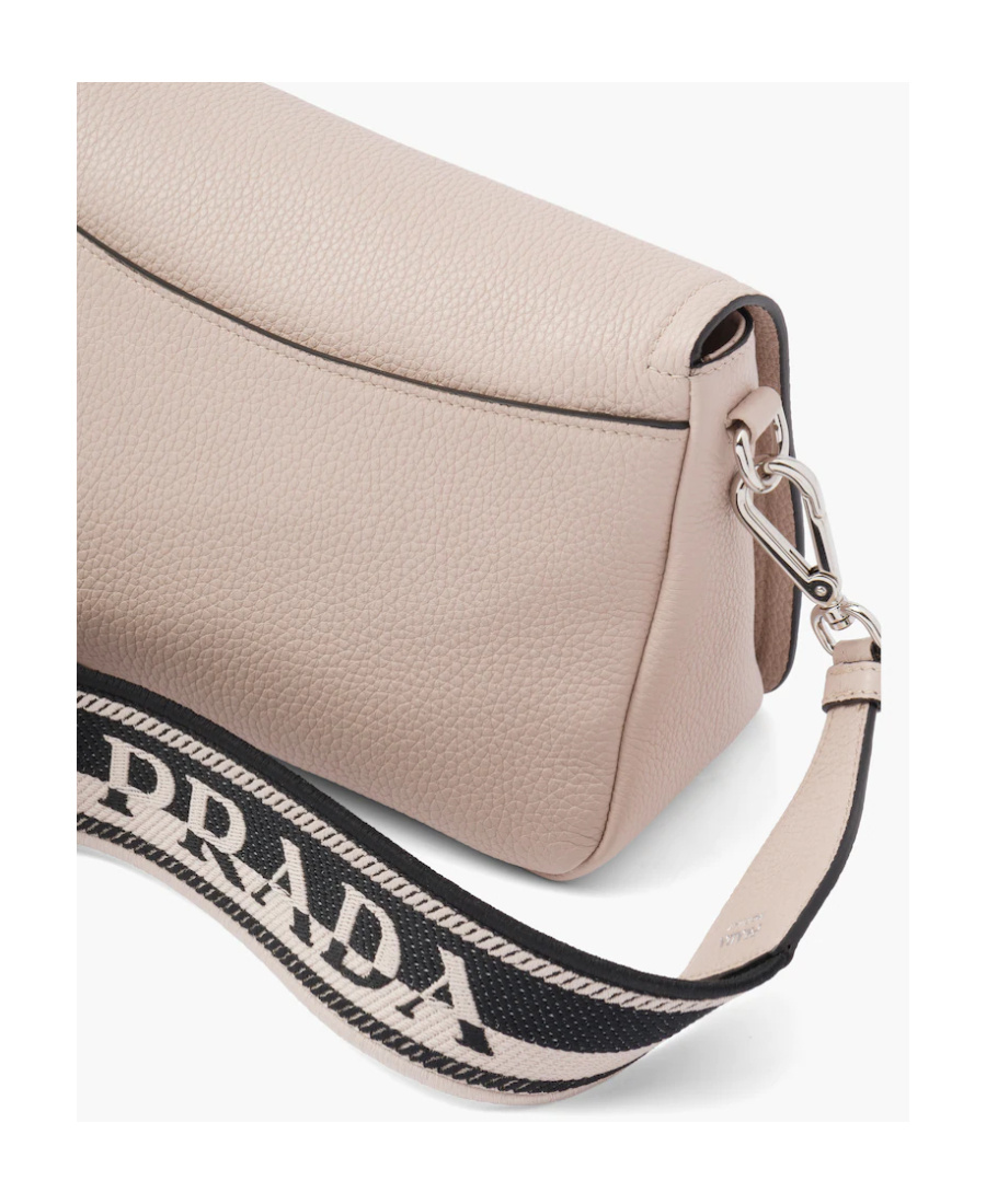 PRADA LEATHER SHOULDER BAG