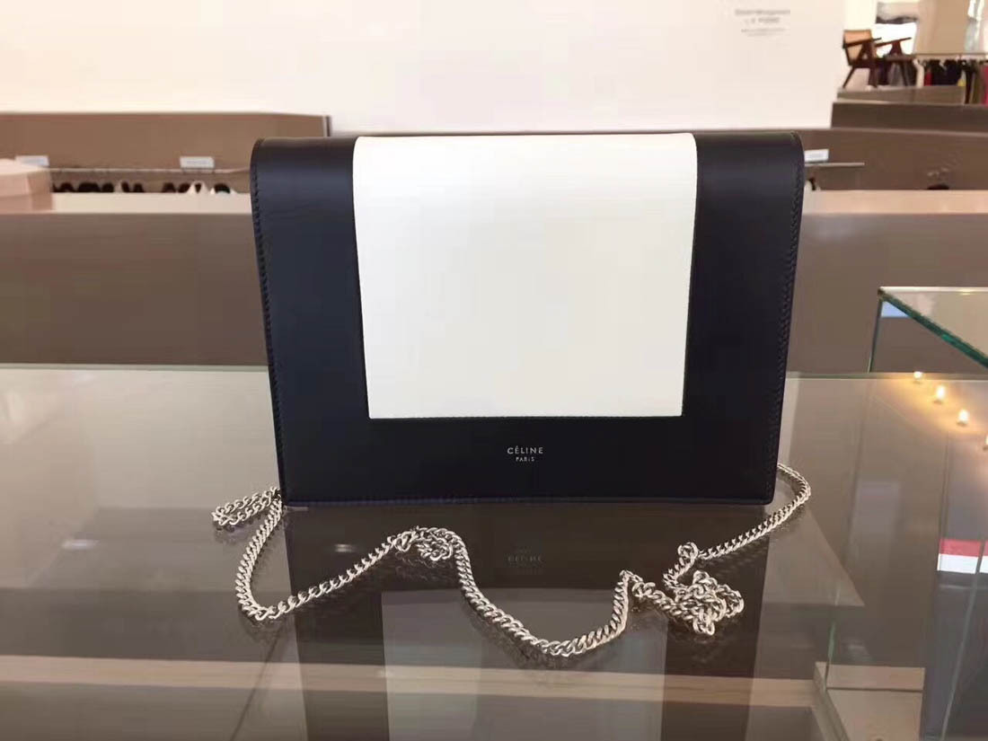 Celine Celing Color Hand Bag In White
