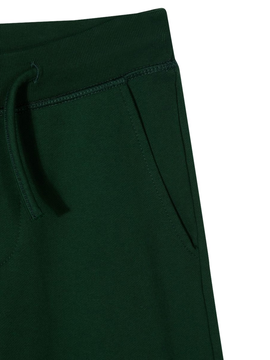 DSQUARED2 DЅQUARED2 KIDS LEAF PRINTED DRAWSTRING PANTS