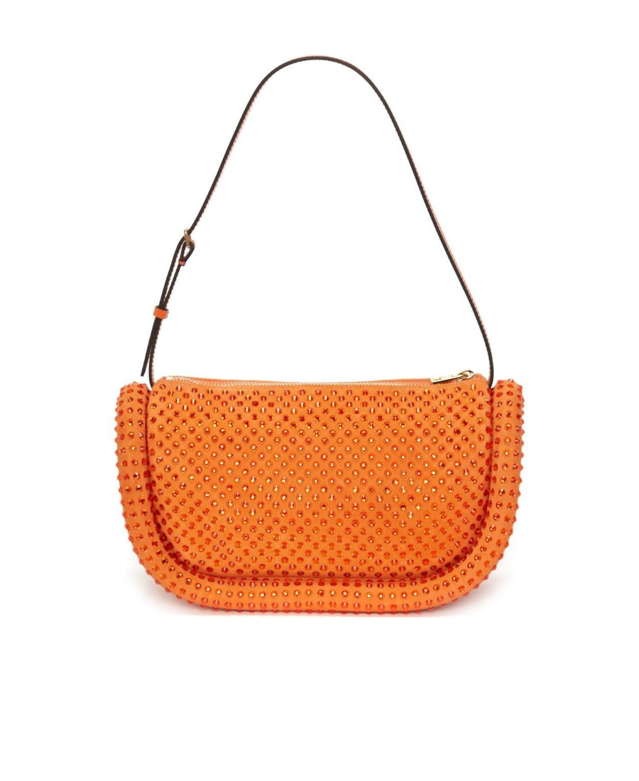 Jw Anderson Bumper-15 Leather Shoulder Bag In Orange