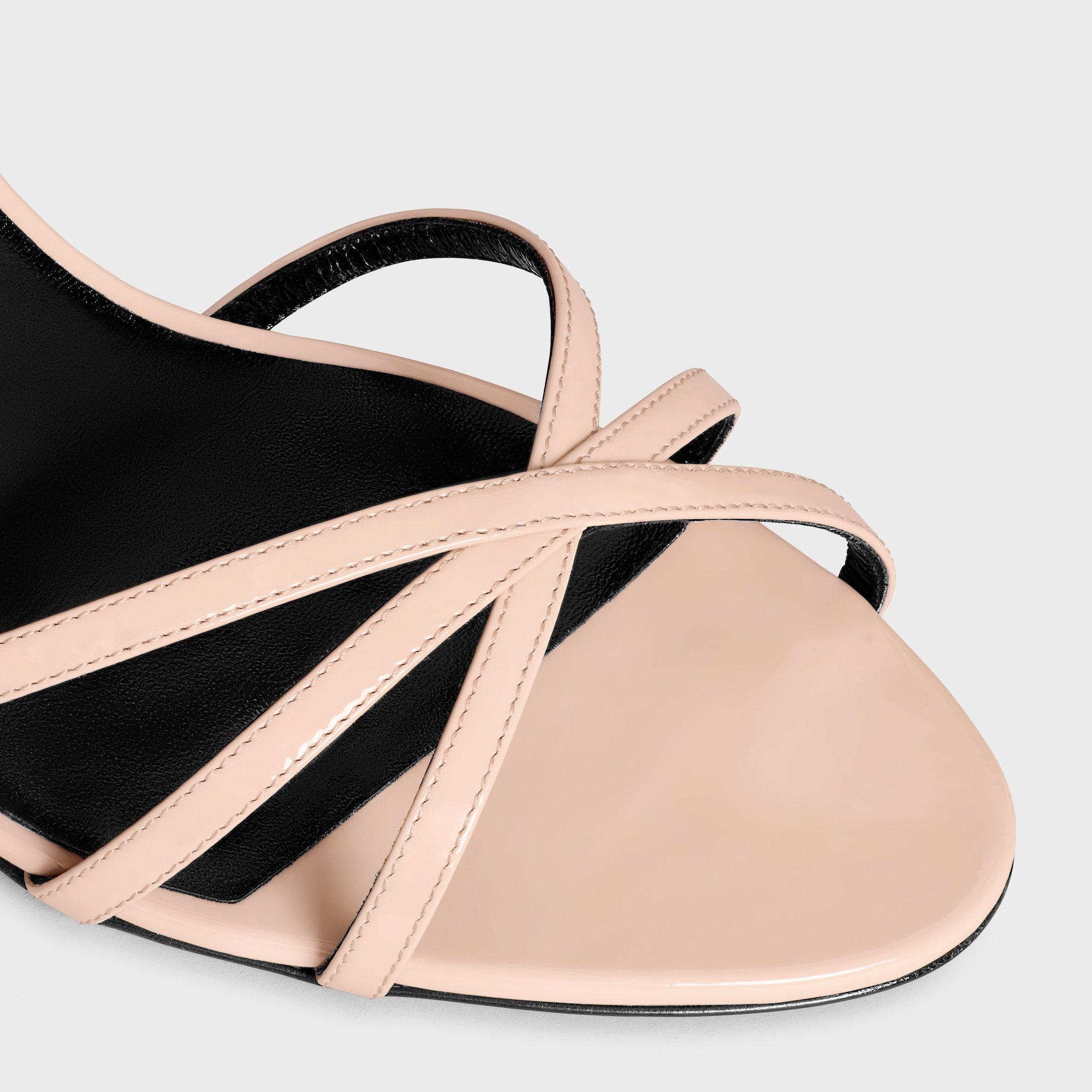 Celine Open-toe High-heeled Sandals In Nude