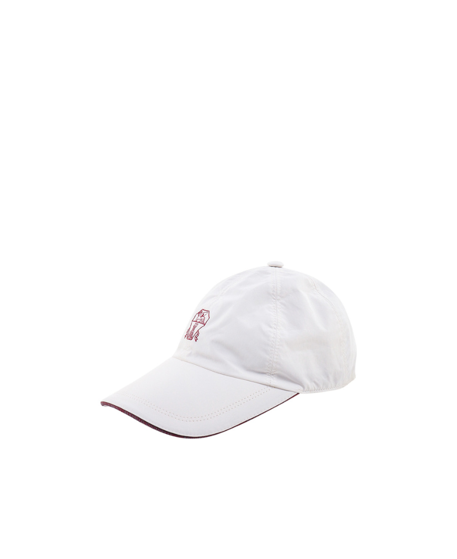 Brunello Cucinelli Logo-embroidered Adjustable-strap Cap In White