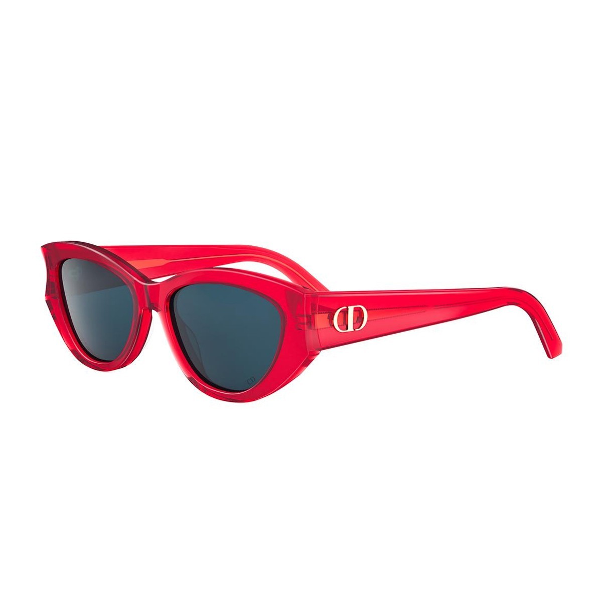 Dior Glow B1f 53mm Cat Eye Sunglasses In Red