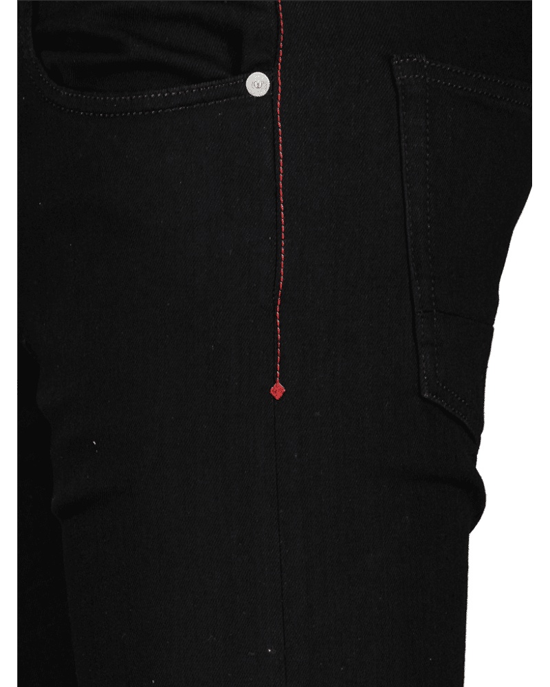Alexander Mcqueen Trousers Denim Five Pockets In Black