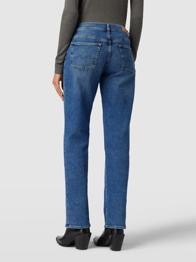 7 For All Mankind Straight-leg Jeans In Blue