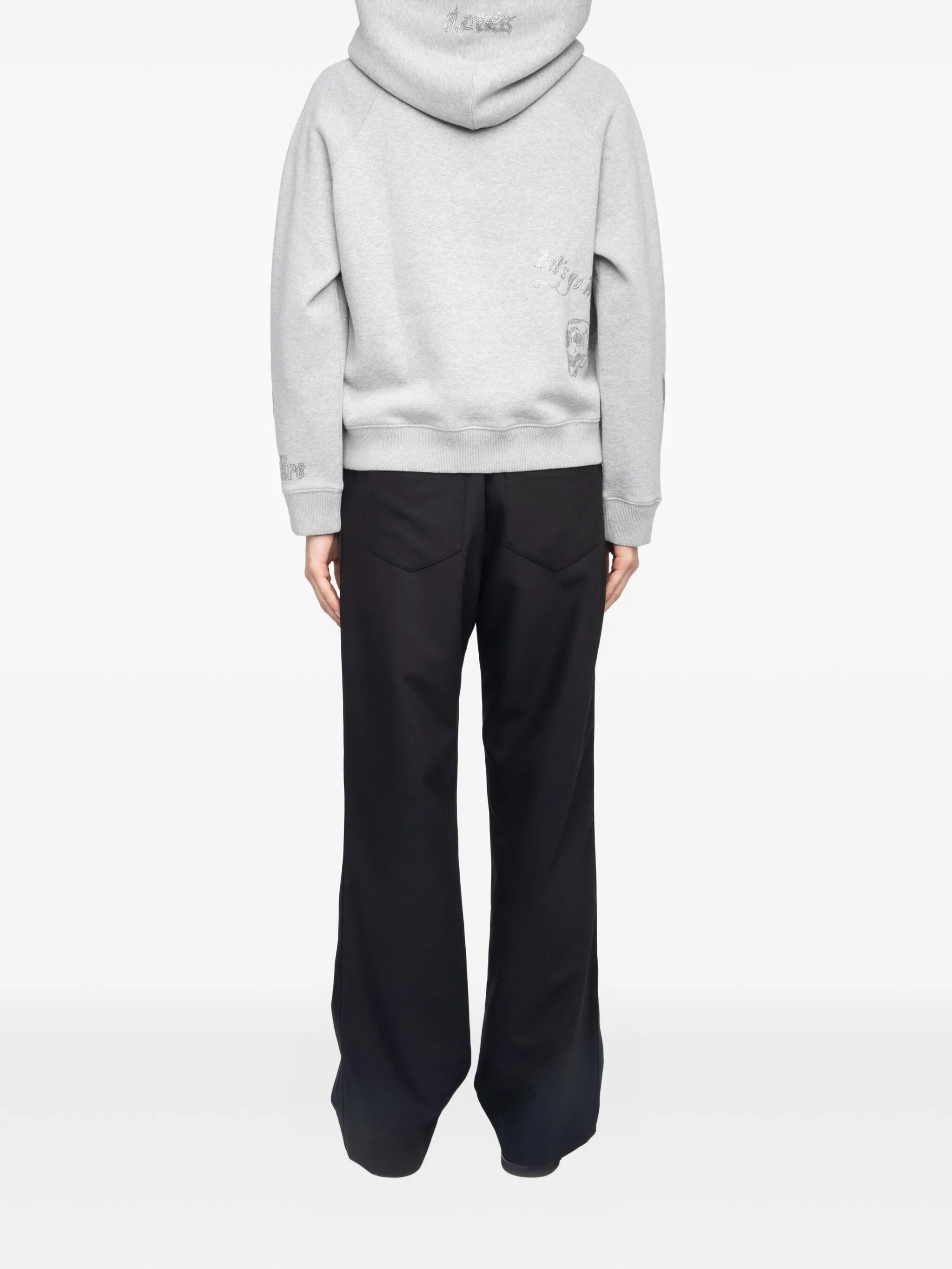 Zadig & Voltaire Long Sleeve Sweatshirt In Gray