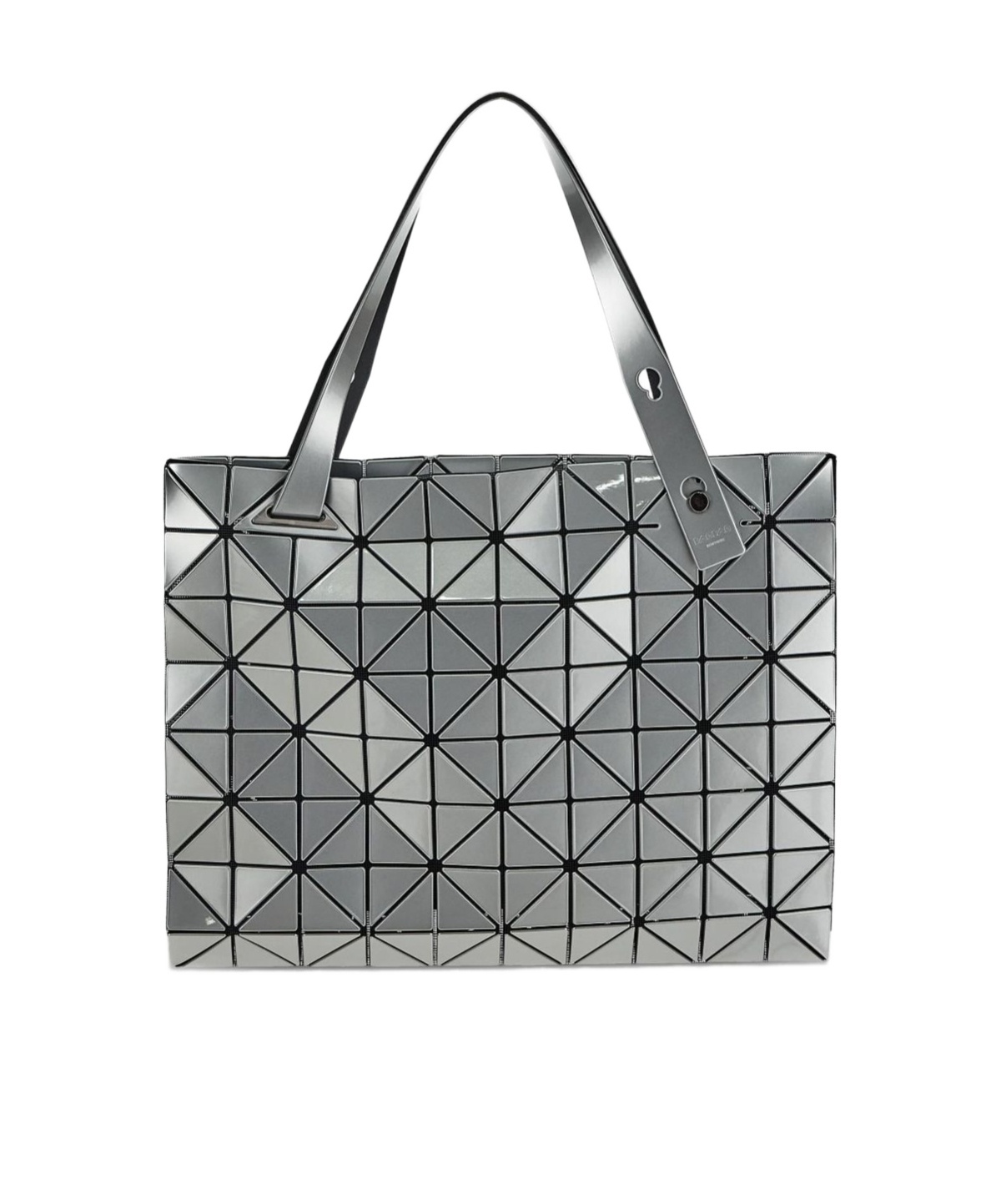 Bao Bao Issey Miyake Double Handle Tote Bag In Gray