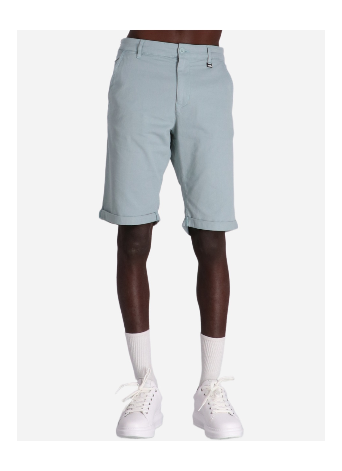 Karl Lagerfeld Cotton Chino Shorts