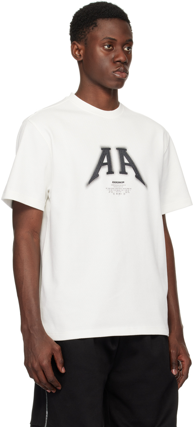 Ader Error Short-sleeved T-shirt In White