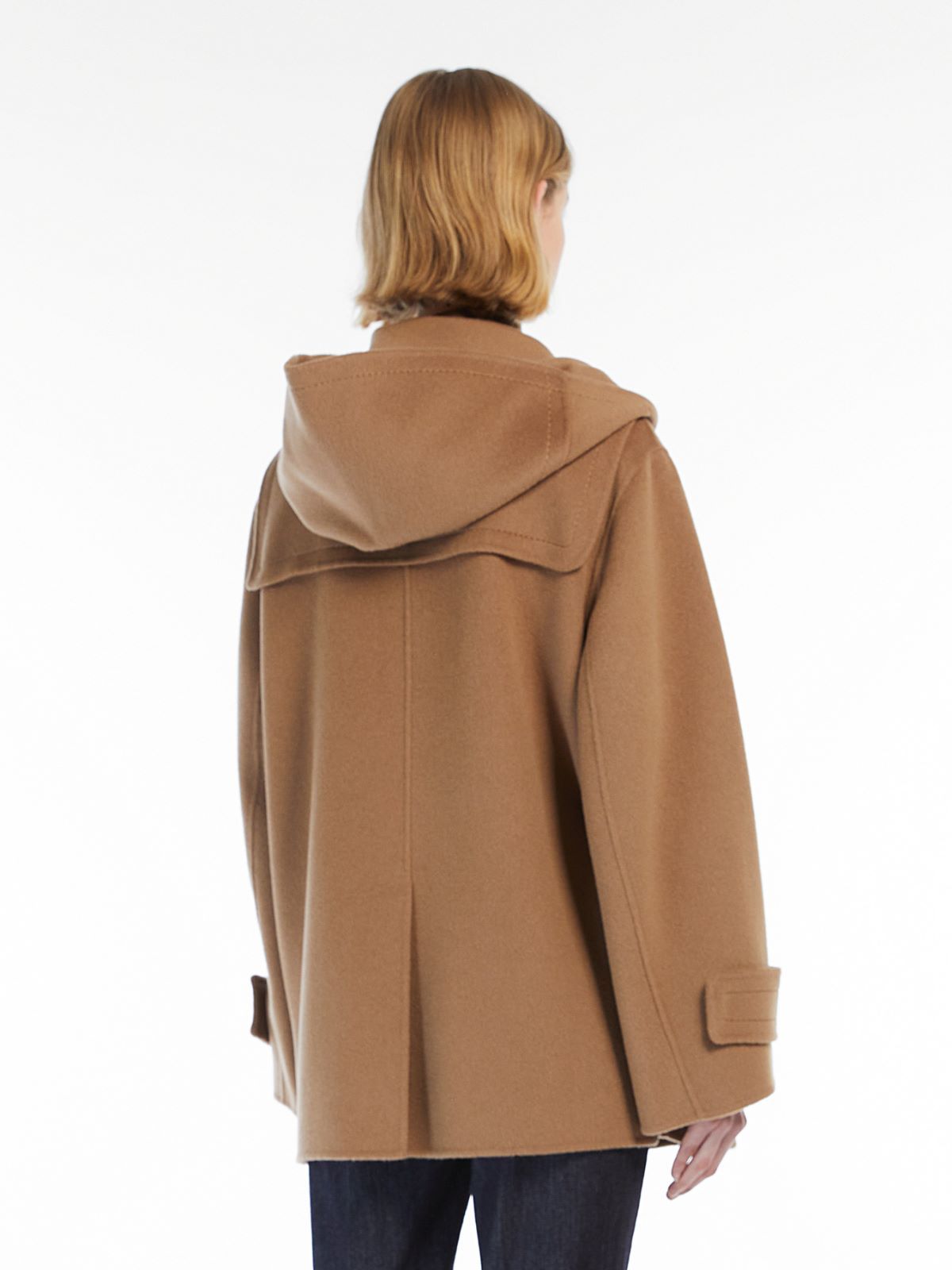 Max Mara Double-breasted Coat In Brown