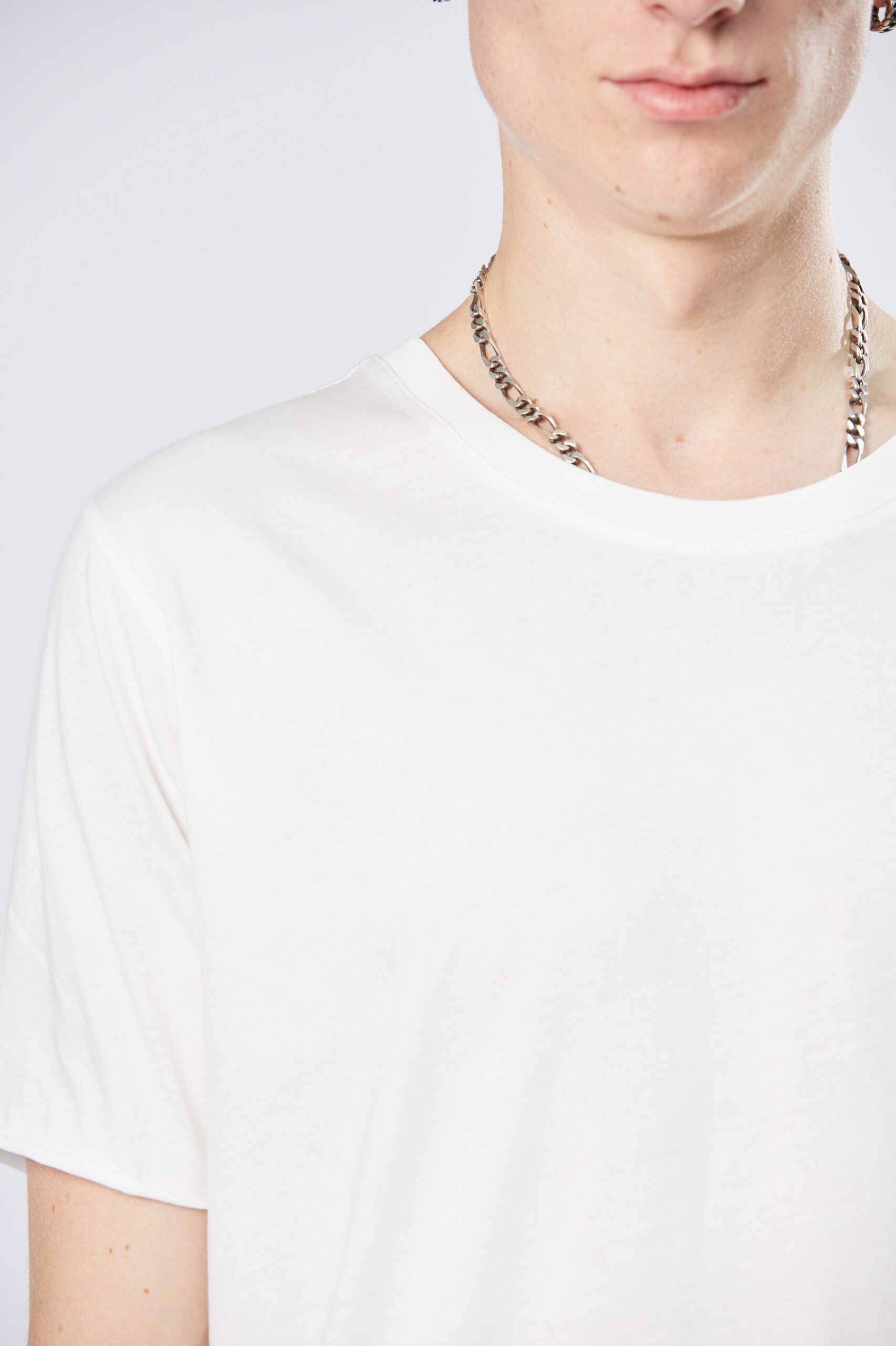 Thom Krom T-shirt Regular In Cotone In White