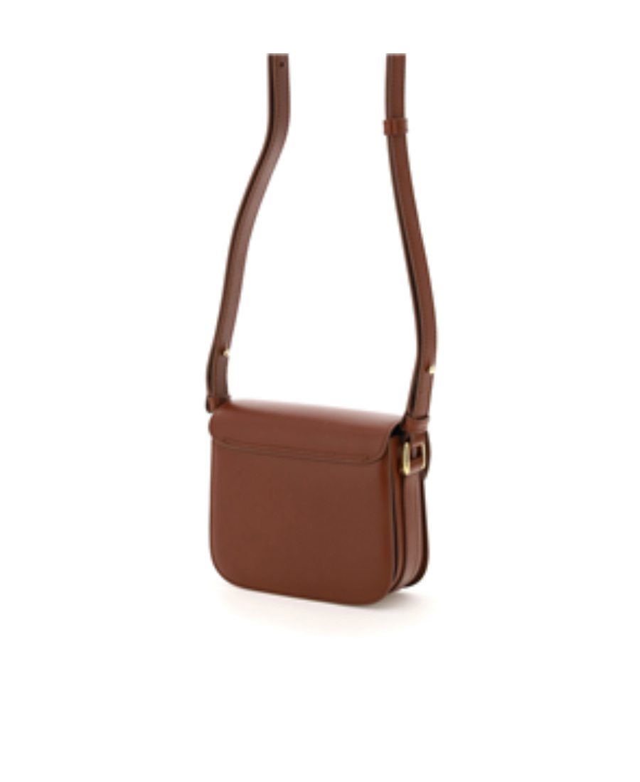 Apc Grace Mini Shoulder Bag In Brown