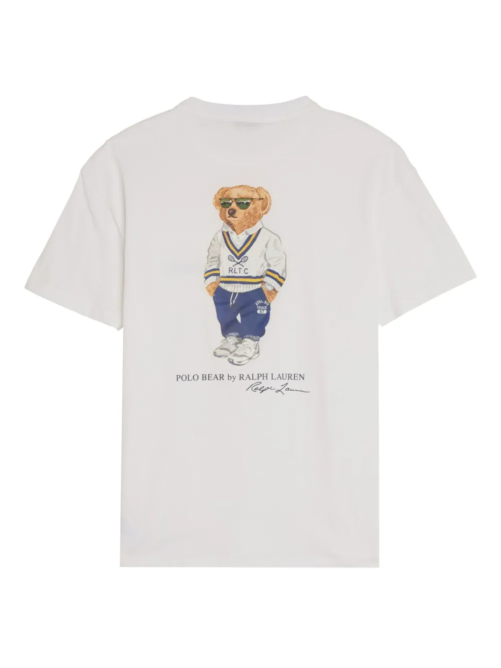 Polo Ralph Lauren Heritage Icon Bear T-shirt In White
