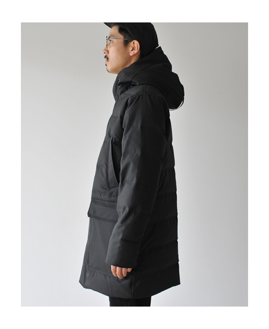 Canada Goose Nikko Parker Down Jacket In Black