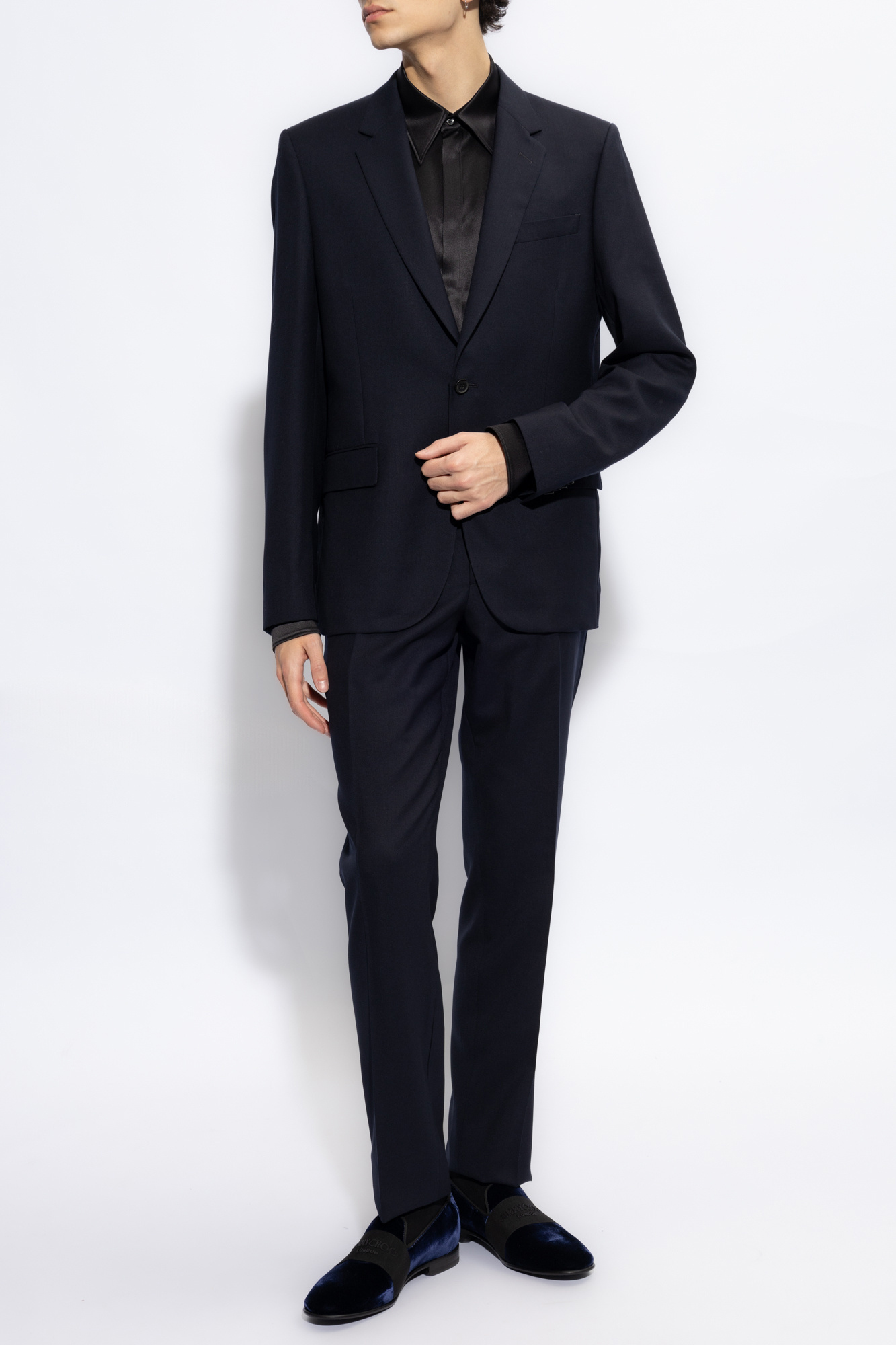 Paul Smith Single-breasted Suit In Black
