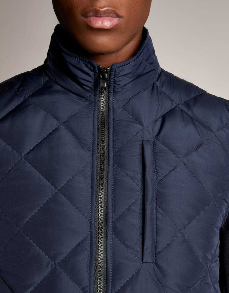 Fay Quilted Vest In Black