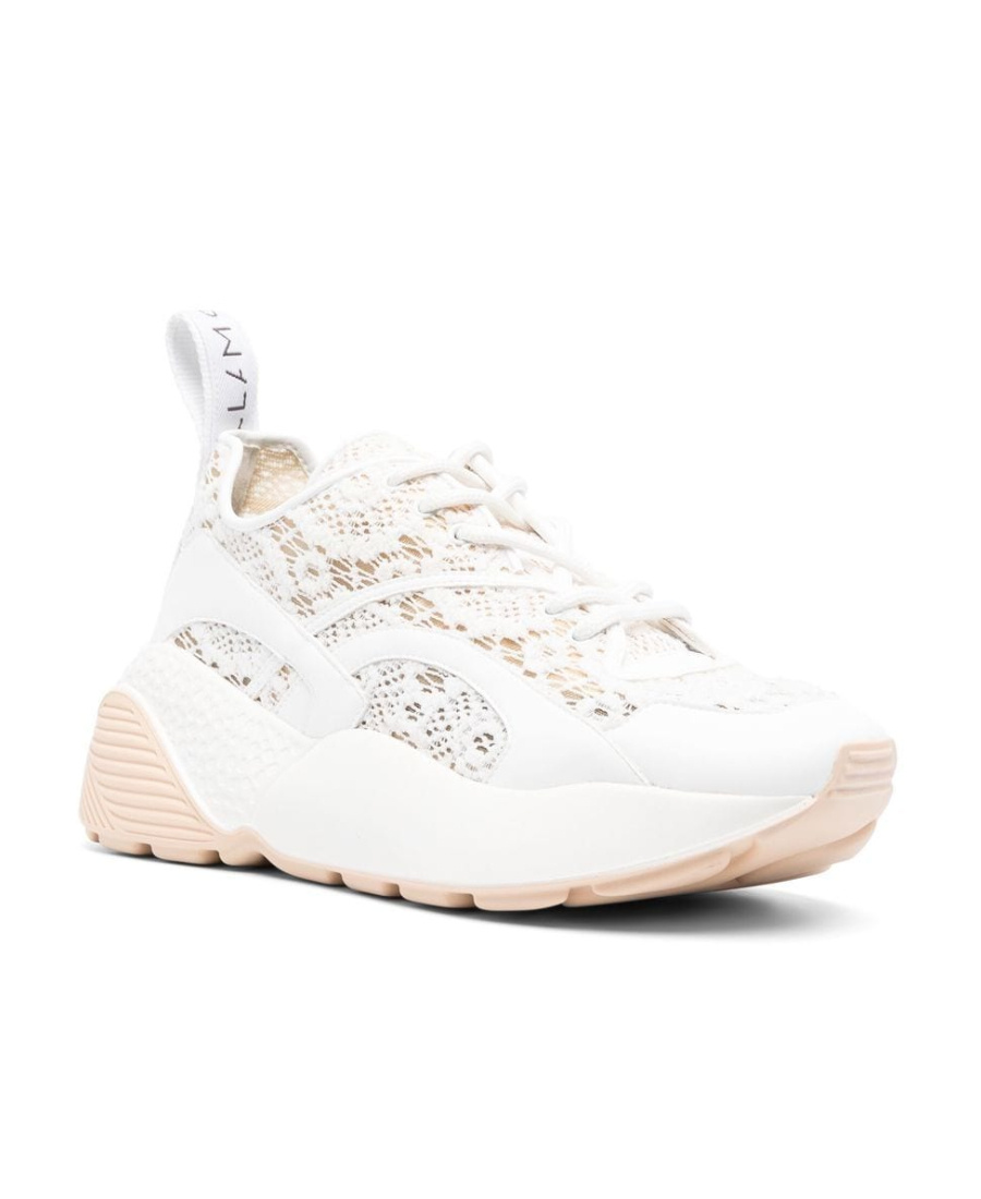 Stella Mccartney Eclypse Lace-up Sneakers In White