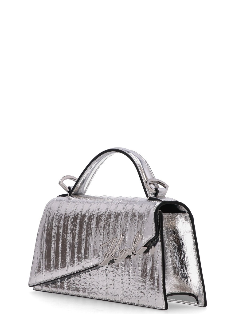 Karl Lagerfeld Metallic Tote Bag
