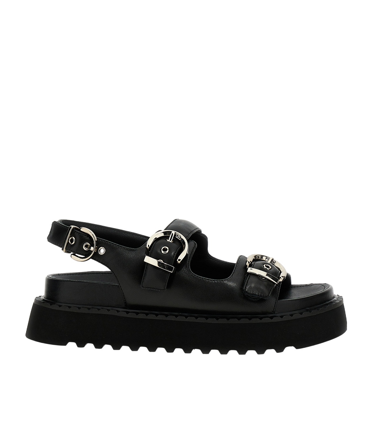 Shop Pinko Kate 03 Sandals In Black