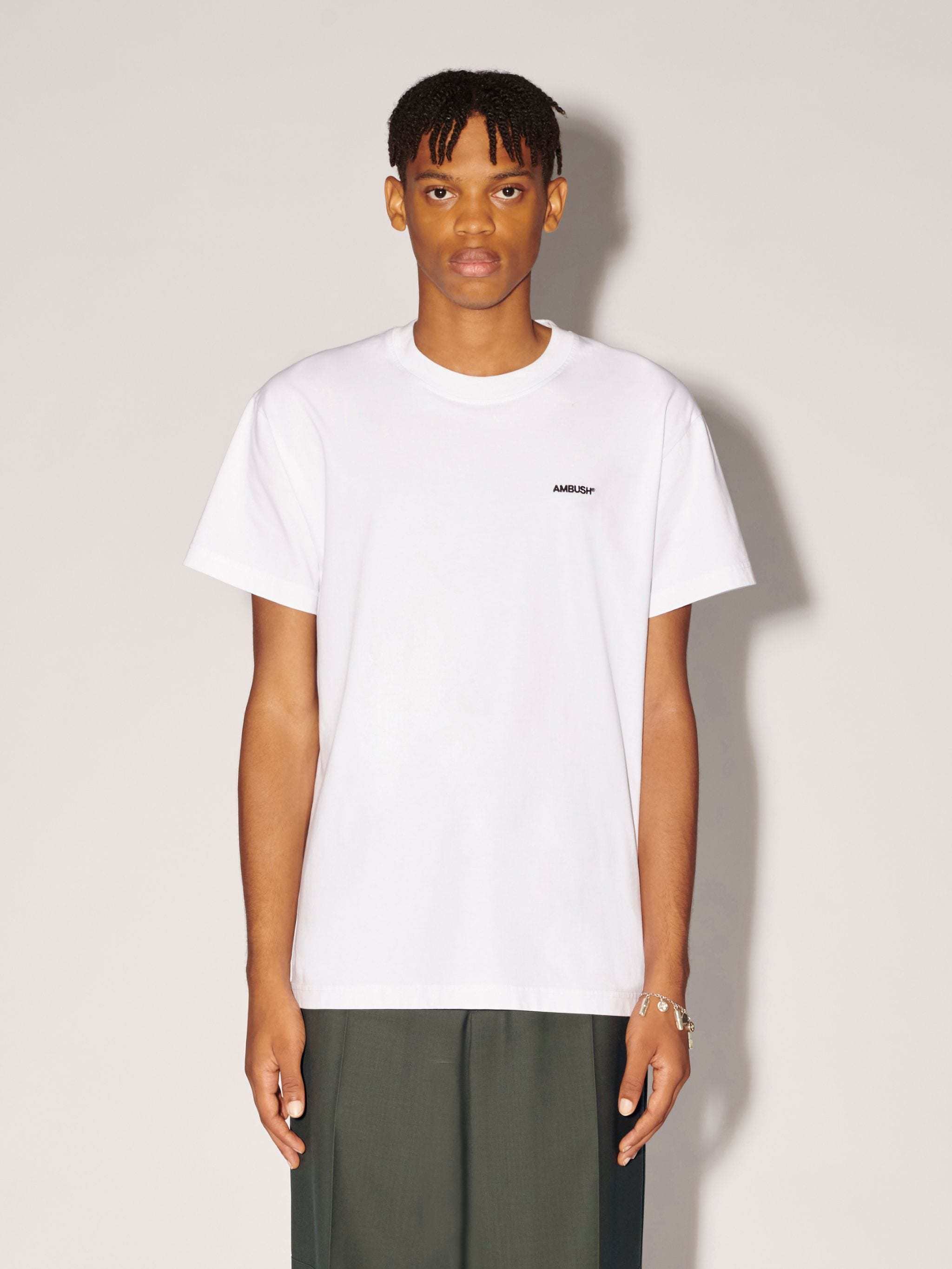 Ambush Set Di T-shirt In Cotone Bianco Uomo In White