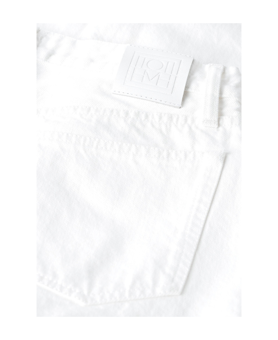 TOTÊME TOTME HIGH-WAISTED STRAIGHT LEG JEANS