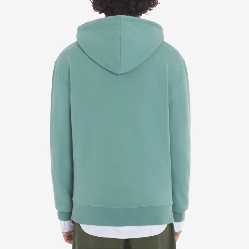 MAISON KITSUNÉ MAISON KITSUNÉ FOX HEAD PATCH DRAWSTRING HOODIE