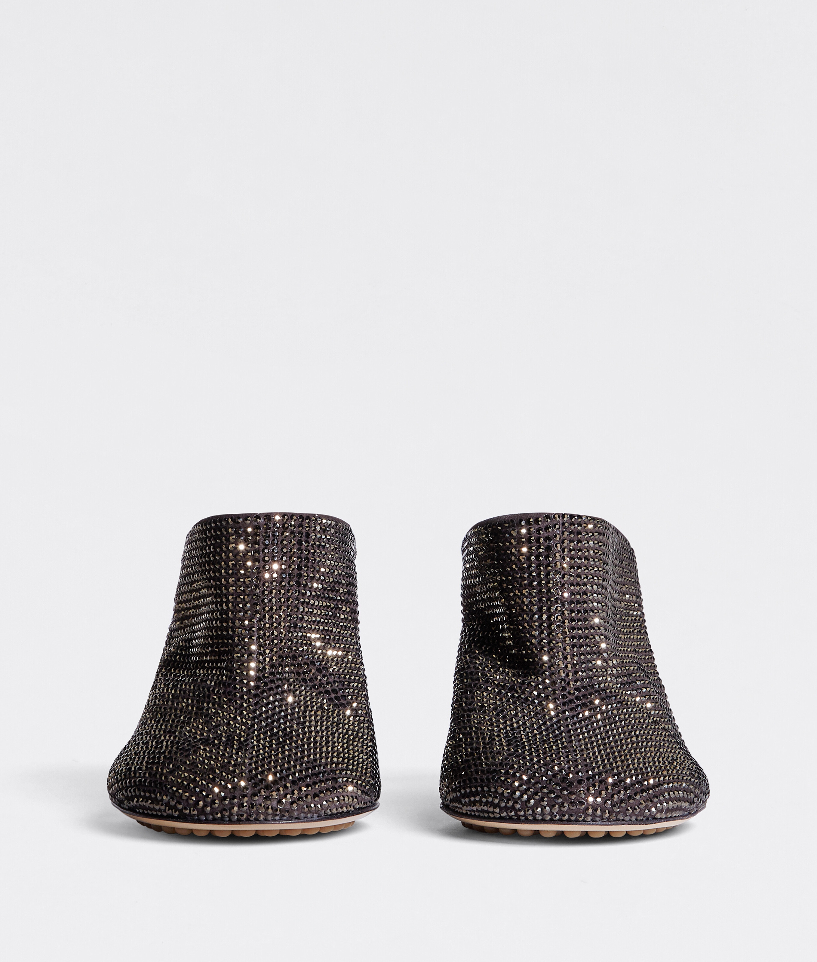 BOTTEGA VENETA DOT SOCK 90MM EMBELLISHED MULES