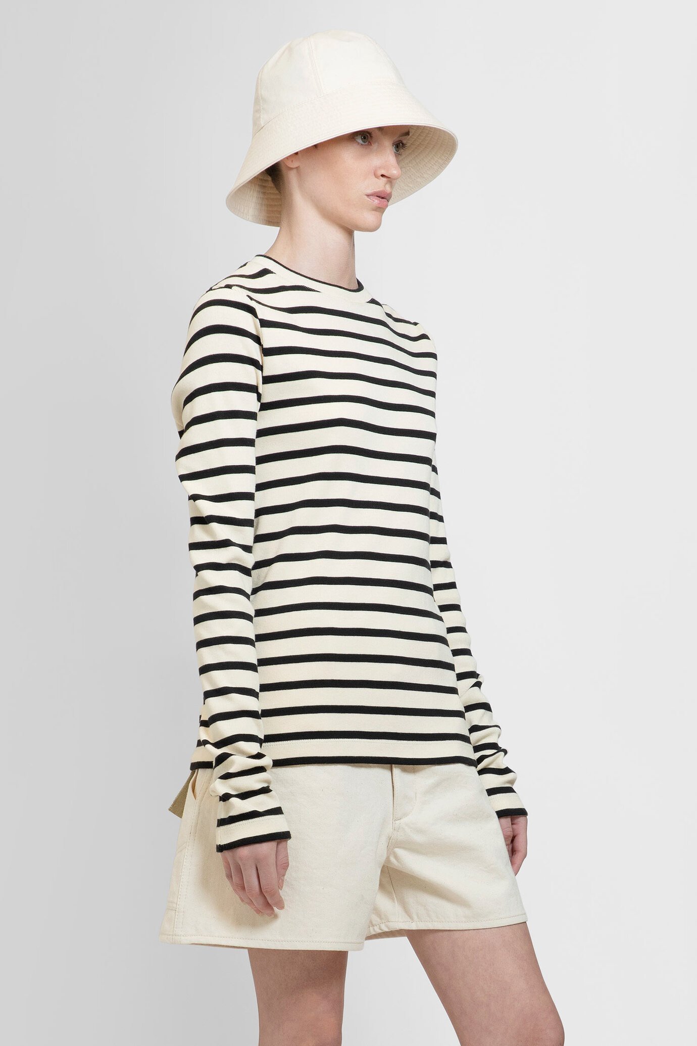 Shop Jil Sander T-shirt In Nude