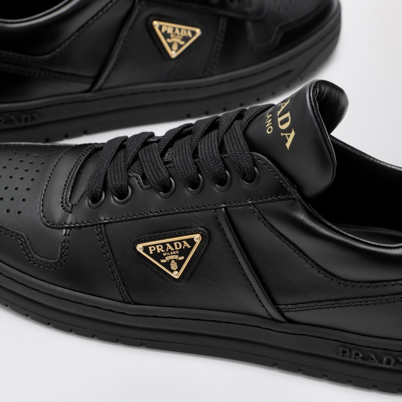Prada Downtown Sneakers In Black