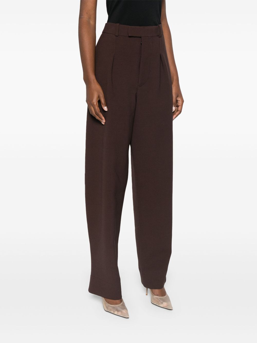 Wardrobe.nyc Brown Hailey Bieber Edition Hb Trousers In Black