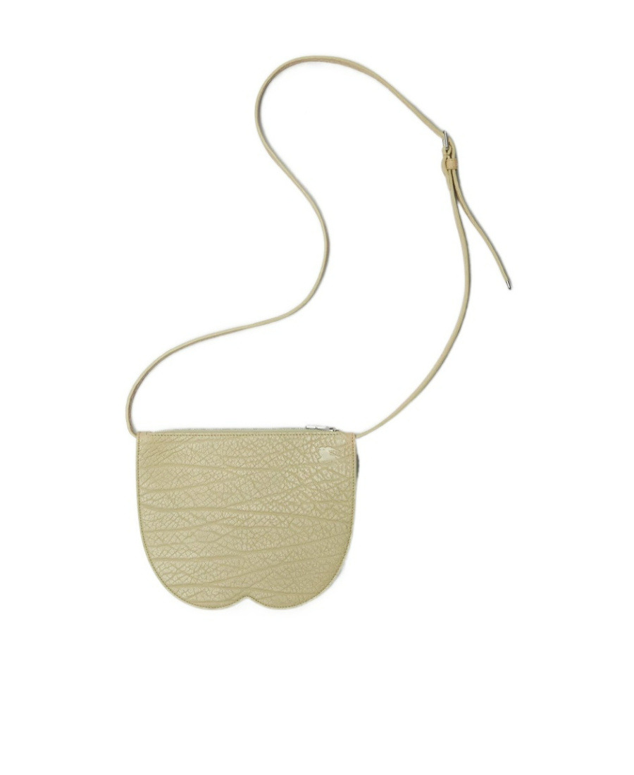 Burberry Chess Leather Mini Bag In Nude