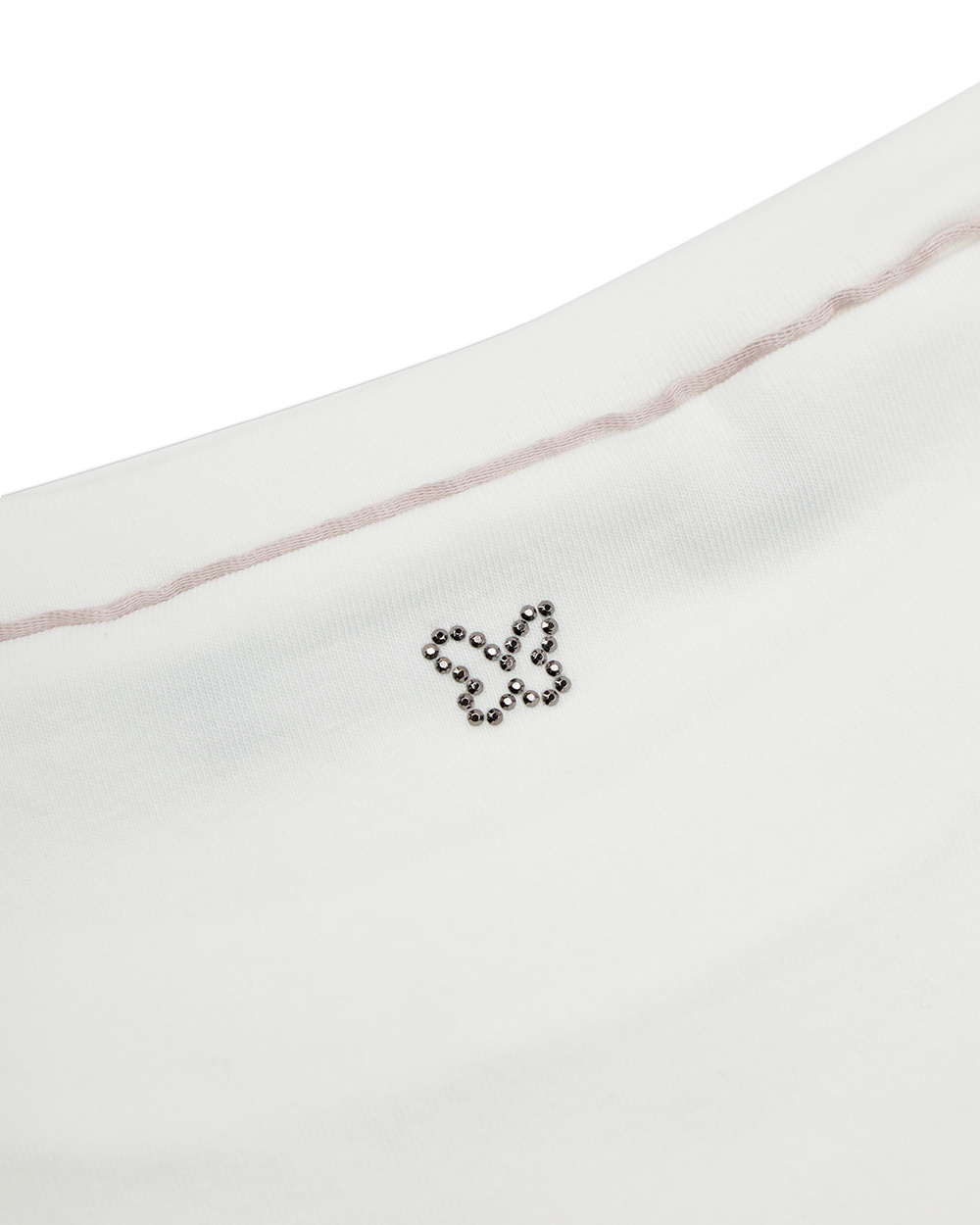 Weekend Max Mara Item O-neck Short-sleeved T-shirt In White