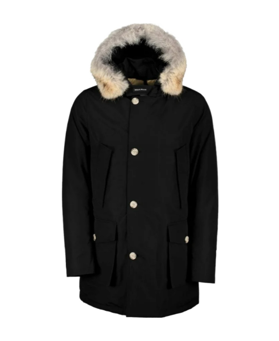 Woolrich Arctic Ramar Down Jacket In Black
