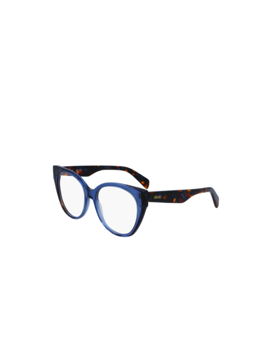 Liu •jo Logo Flat Mirror In Blue