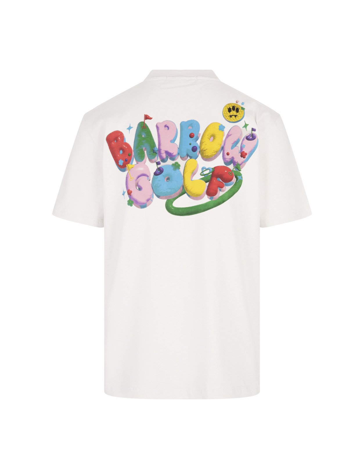 Barrow Raised-logo T-shirt In Neutral