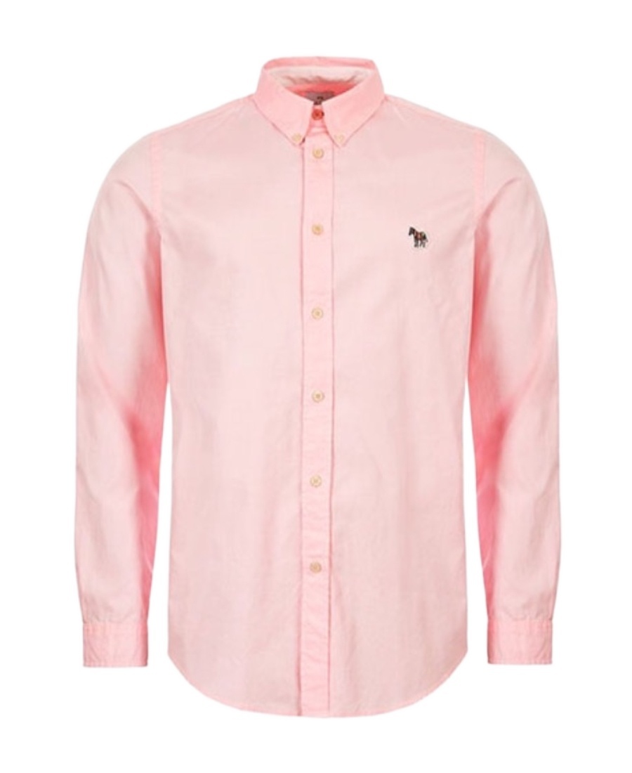 PAUL SMITH ZEBRA PATCH COTTON SHIRT