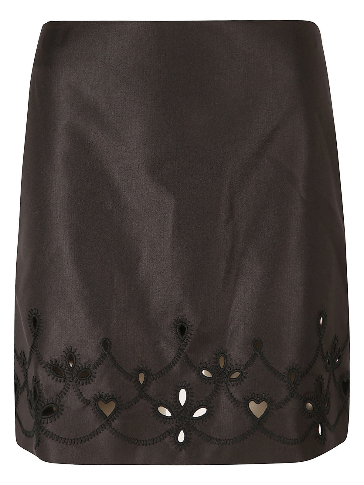 Chloé A-shaped Miniskirt In Black