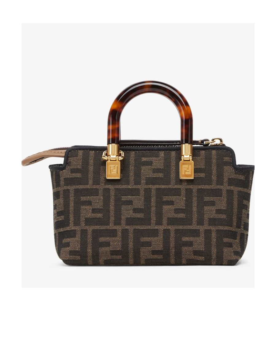 Fendi By The Way Mini Tote Bag In Brown