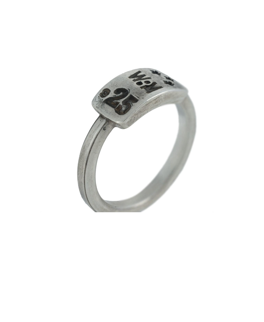 Werkstatt:münchen Werkstatt Munchen Ring Symbol 25 Years M1711 Tf In Gray