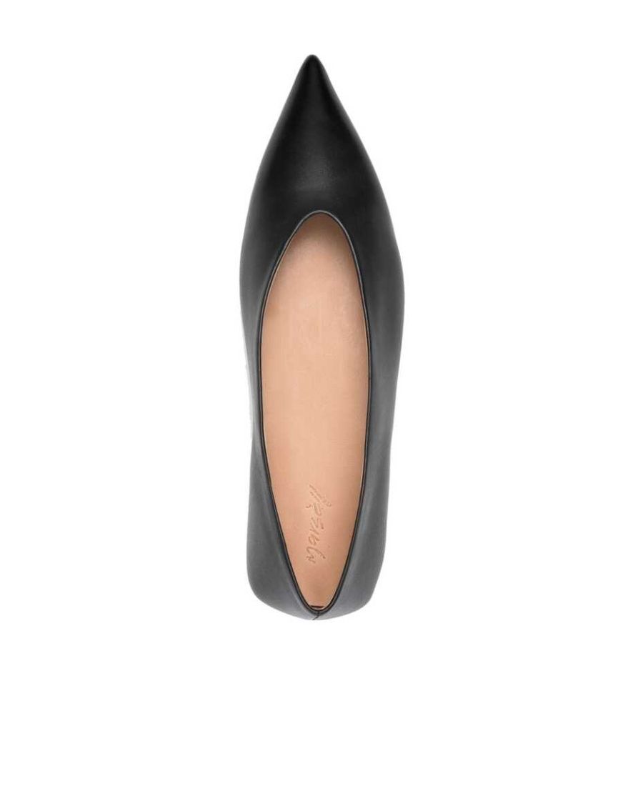 Marsèll Woman Ballet Flats Black Size 8.5 Soft Leather In Black