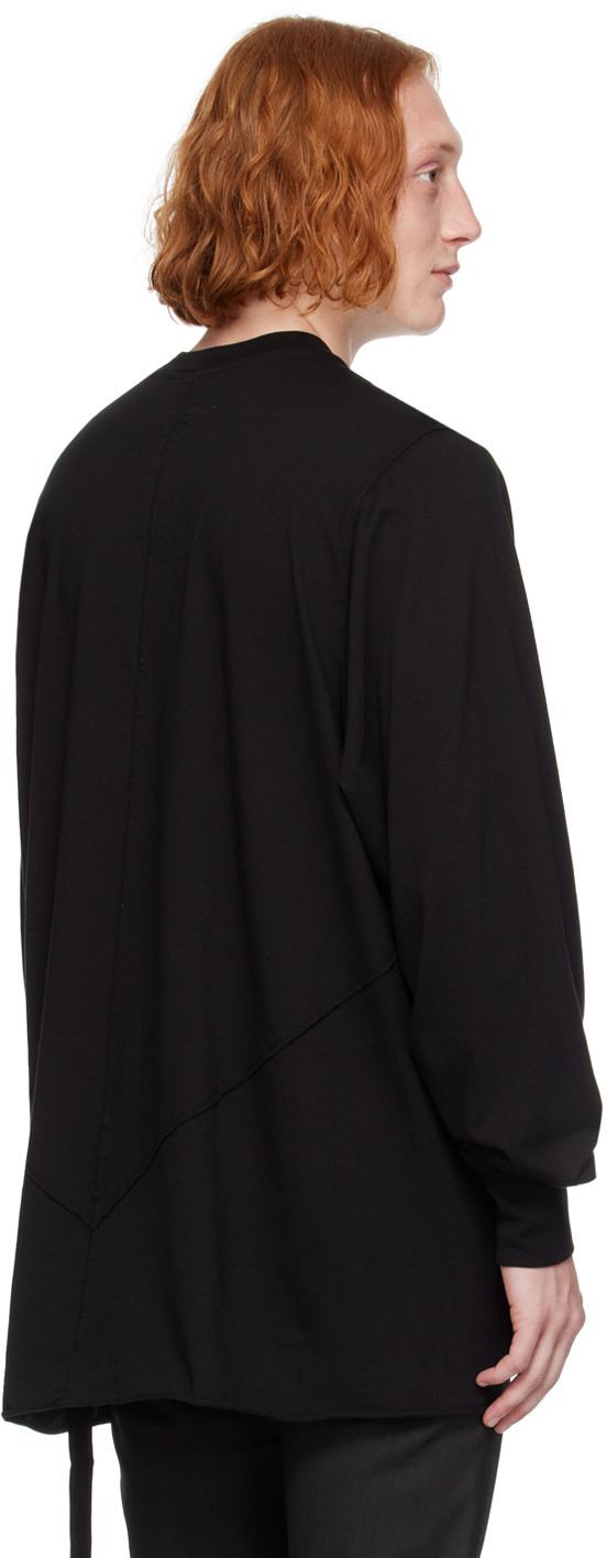 Rick Owens Drkshdw Long-sleeved T-shirt In Black