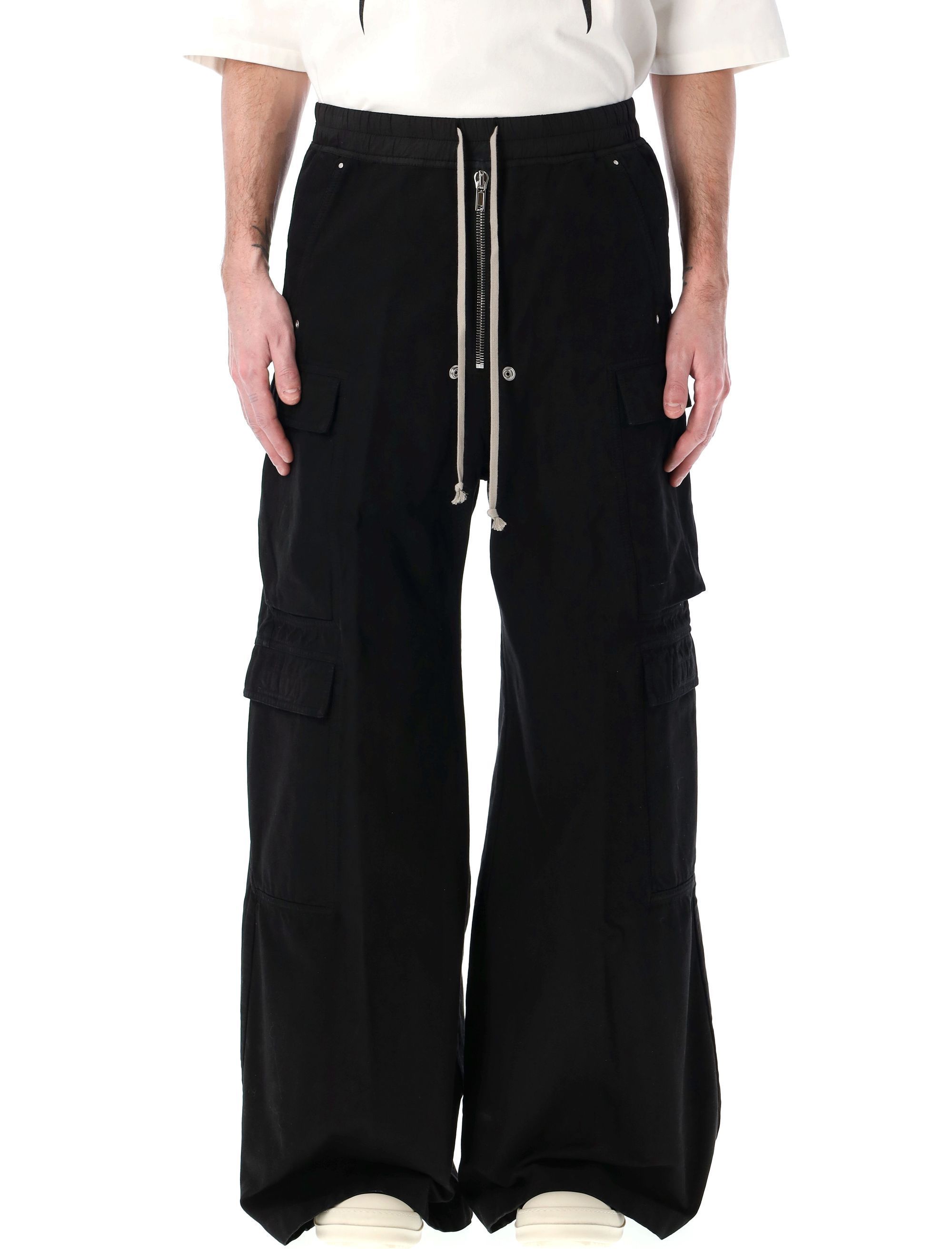 RICK OWENS DRKSHDW ELASTIC WAIST CASUAL PANTS