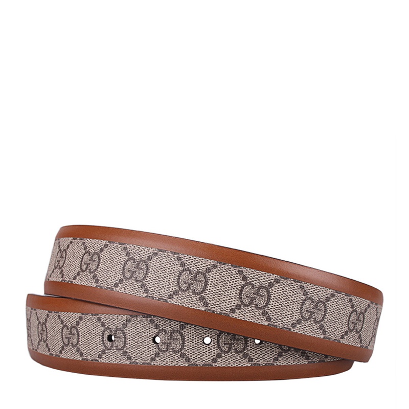 Gucci Printed Double G Belt In Multicolor