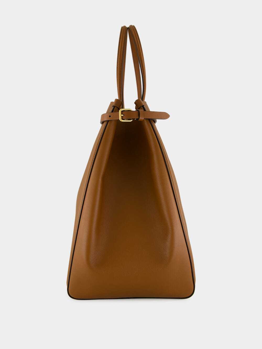 Valentino Medium Antibes Tote Bag In Brown