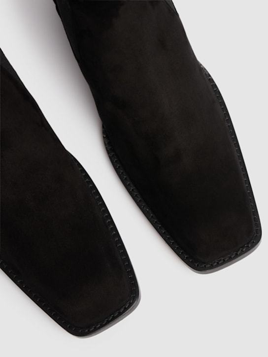 Khaite Woman Ankle Boots Black Size 6 Leather